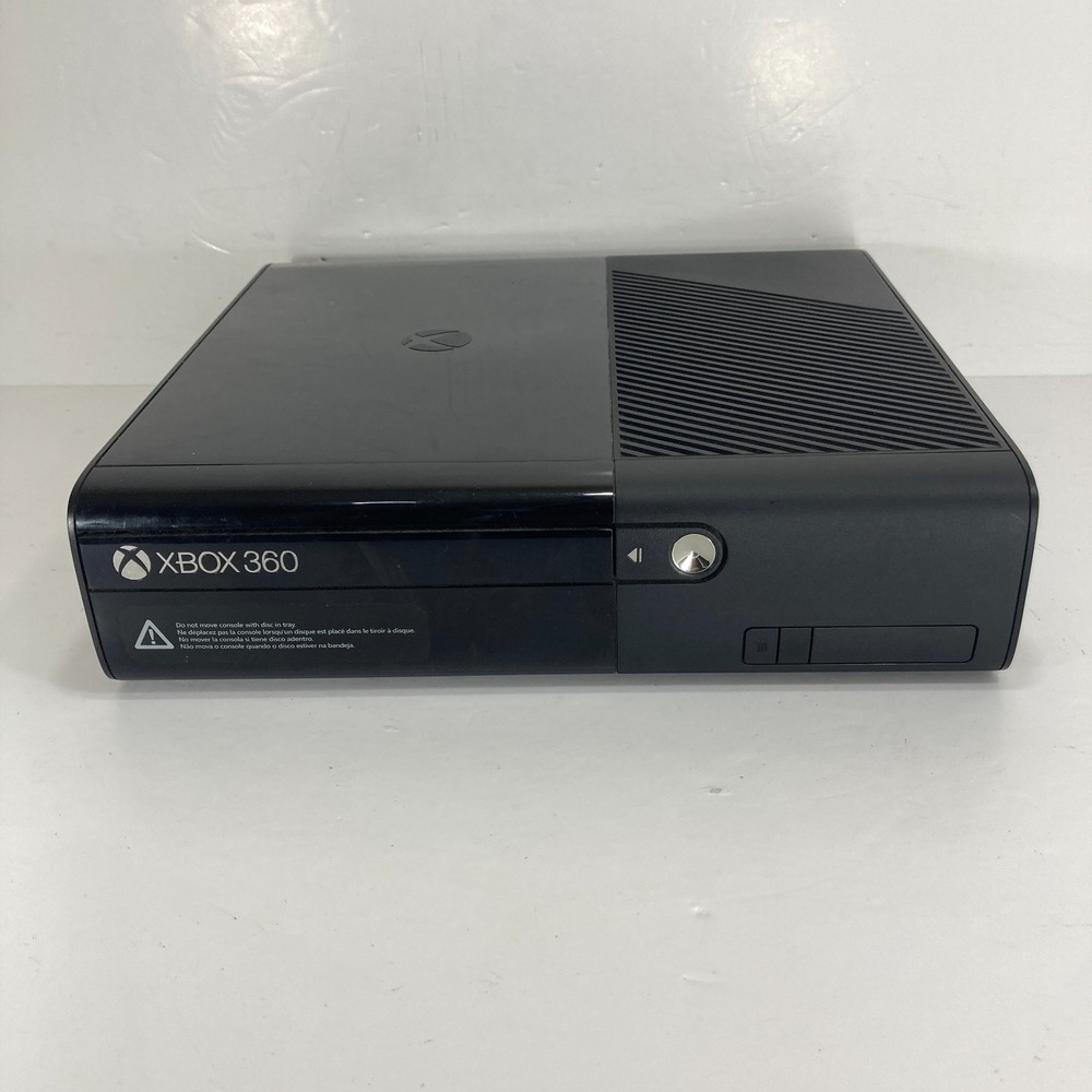 Microsoft Xbox 360 E Game Console Only w/ 500GB HDD Black - TESTED